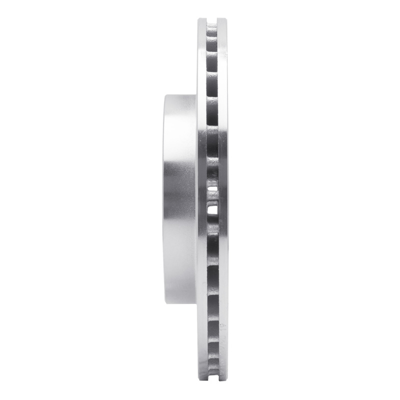 Nissan APRio Brake Rotor (1) - Front Right - R1 Concepts - Drilled & Slotted - Silver - `02-`11